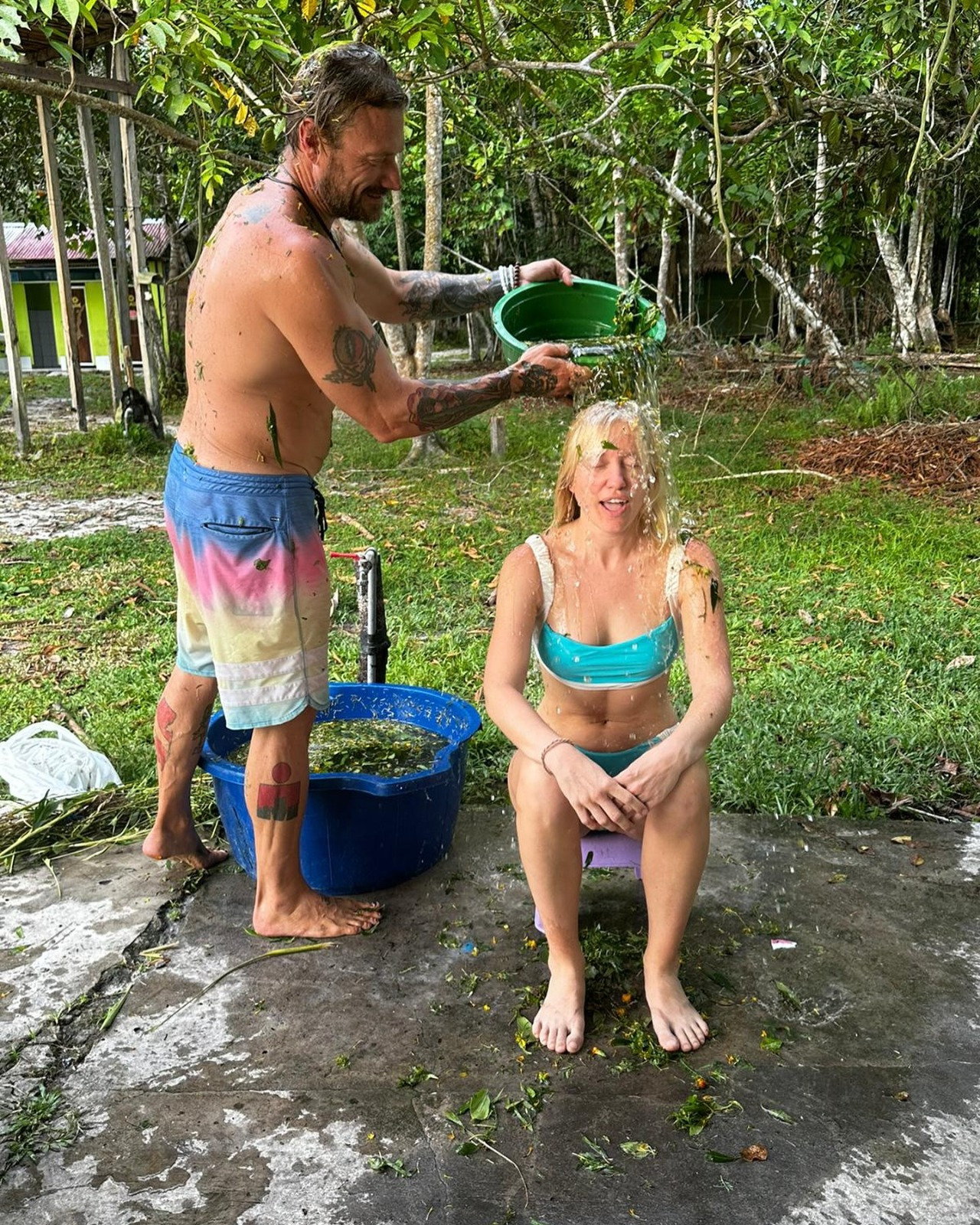 Baño de plantas